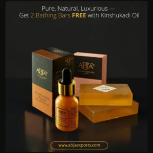 Kinshukadi Tailam Face Oil (15ml) + 2 FREE Luxury Bathing Bars